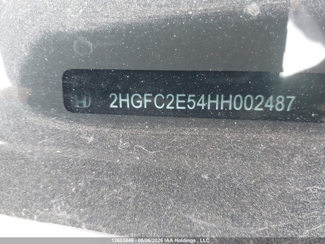 Aukcja sprzedaży 2017 Honda Civic Lx, vin: 2HGFC2E54HH002487, numer aukcji: 12603846
