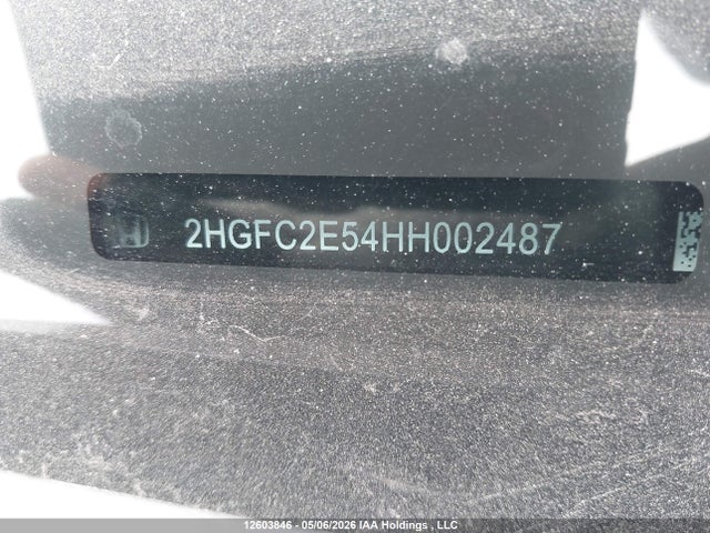 Aukcja sprzedaży 2017 Honda Civic Lx, vin: 2HGFC2E54HH002487, numer aukcji: 12603846