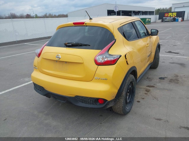 2016 Nissan Juke მანქანა იყიდება აუქციონზე, vin: JN8AF5MV7GT655209, აუქციონის ნომერი: 12603852