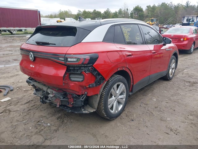 Продаж на аукціоні авто 2022 Volkswagen Id.4 Pro, vin: WVGUNPE24NP073355, номер лоту: 12603855