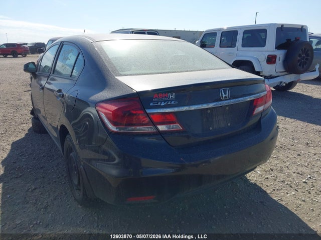 2013 Honda Civic Lx მანქანა იყიდება აუქციონზე, vin: 2HGFB2F56DH006407, აუქციონის ნომერი: 12603870