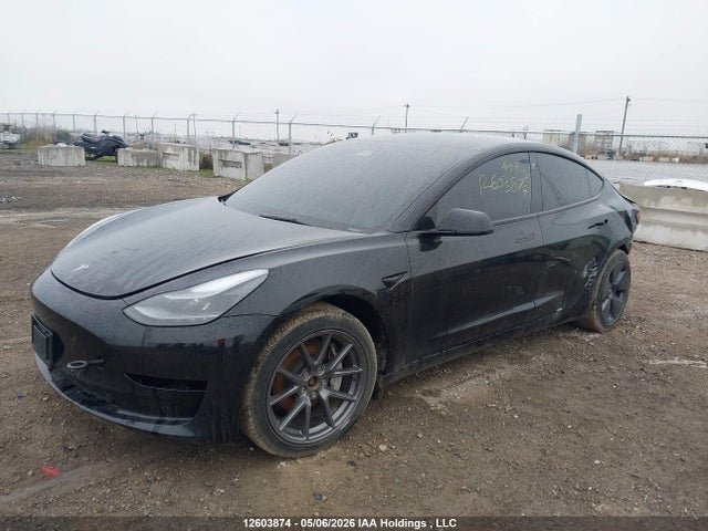 12603874 :رقم المزاد ، 5YJ3E1EB7NF179306 vin ، 2022 Tesla Model 3 Long Range مزاد بيع