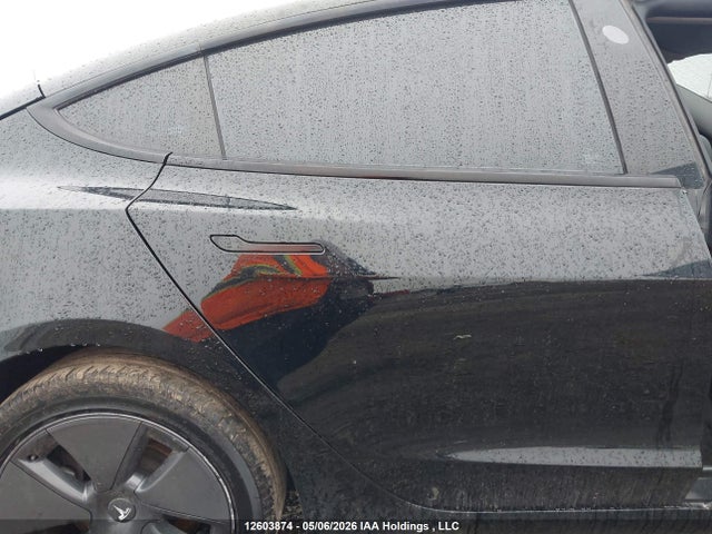 12603874 :رقم المزاد ، 5YJ3E1EB7NF179306 vin ، 2022 Tesla Model 3 Long Range مزاد بيع