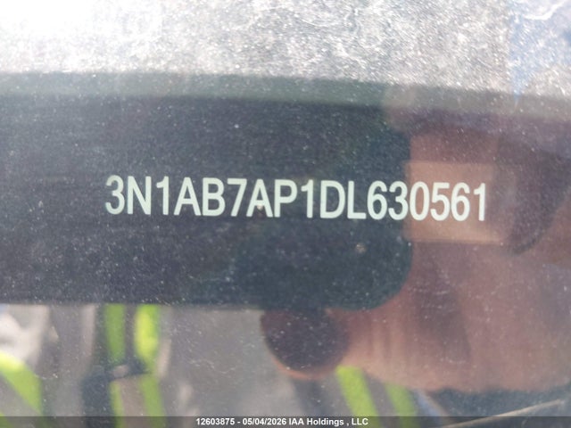 2013 Nissan Sentra მანქანა იყიდება აუქციონზე, vin: 3N1AB7AP1DL630561, აუქციონის ნომერი: 12603875