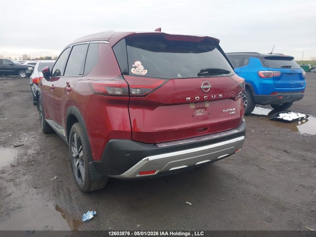 Продаж на аукціоні авто 2023 Nissan Rogue Platinum, vin: JN8BT3DD1PW305078, номер лоту: 12603876