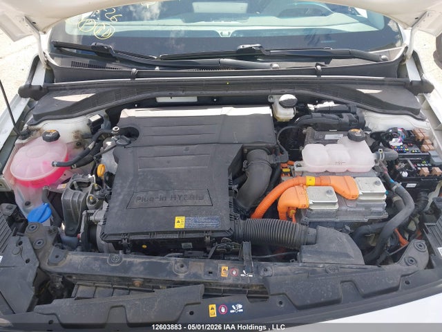 2022 Hyundai Ioniq Plug-in Hybrid Ultimate მანქანა იყიდება აუქციონზე, vin: KMHC75LD7NU265739, აუქციონის ნომერი: 12603883
