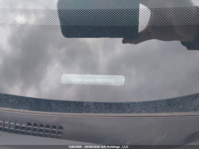 2020 Honda Odyssey Ex მანქანა იყიდება აუქციონზე, vin: 5FNRL6H48LB505010, აუქციონის ნომერი: 12603888