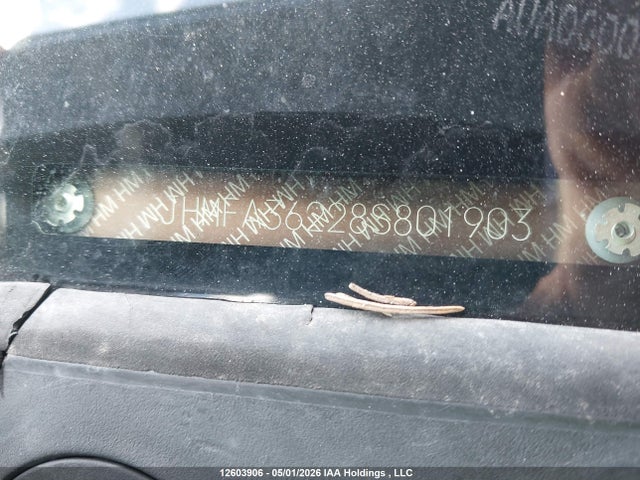 Aukcja sprzedaży 2008 Honda Civic, vin: JHMFA36228S801903, numer aukcji: 12603906