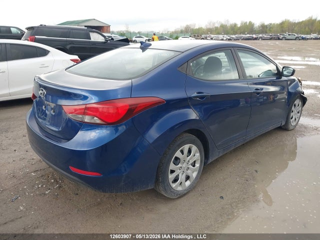 Aukcja sprzedaży 2016 Hyundai Elantra Gl, vin: 5NPDH4AE3GH765647, numer aukcji: 12603907