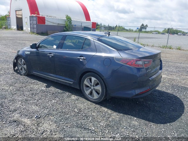 KIA OPTIMA HYBRID 2014 KNAGN4AD4E5074442 Image 3