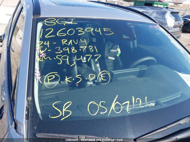 2024 Toyota Rav4 Xle/xle Premium მანქანა იყიდება აუქციონზე, vin: 2T3R1RFV5RC398781, აუქციონის ნომერი: 12603945