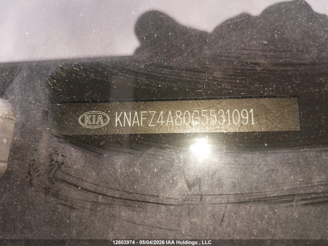 2016 Kia Forte 2.0l Ex/2.0l Ex Se/2.0l Sx მანქანა იყიდება აუქციონზე, vin: KNAFZ4A80G5531091, აუქციონის ნომერი: 12603974