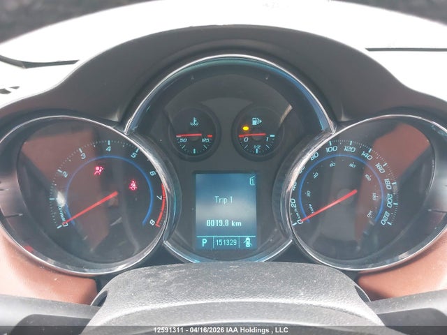 2011 Chevrolet Cruze Ltz Turbo მანქანა იყიდება აუქციონზე, vin: 1G1PH5S93B7124556, აუქციონის ნომერი: 12591311