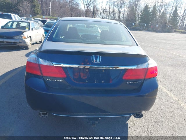 12597757 :رقم المزاد ، 1HGCR2F5XFA810306 vin ، 2015 Honda Accord Sport مزاد بيع