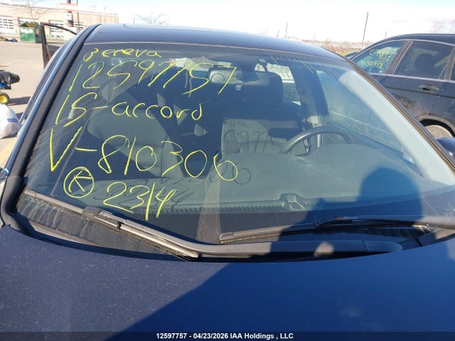 12597757 :رقم المزاد ، 1HGCR2F5XFA810306 vin ، 2015 Honda Accord Sport مزاد بيع
