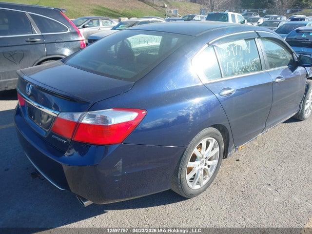 12597757 :رقم المزاد ، 1HGCR2F5XFA810306 vin ، 2015 Honda Accord Sport مزاد بيع