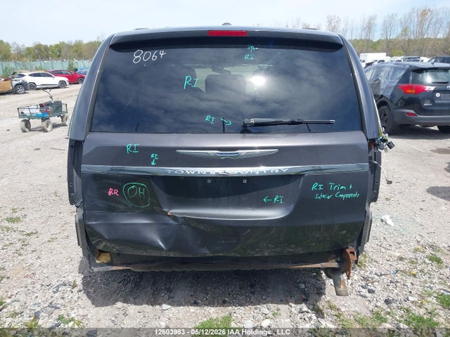 Продажа на аукционе авто 2016 Chrysler Town & Country Touring, vin: 2C4RC1CG8GR118861, номер лота: 12603983