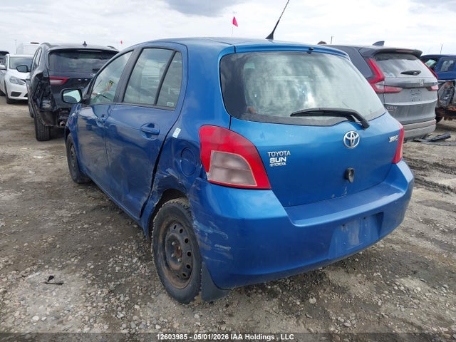 12603985 :رقم المزاد ، JTDKT923X75079136 vin ، 2007 Toyota Yaris مزاد بيع