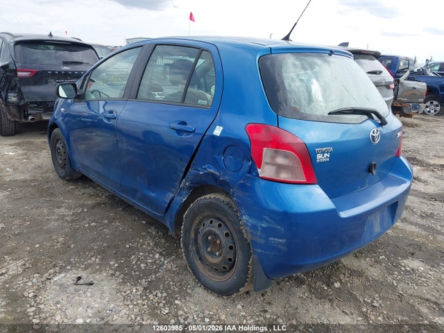 12603985 :رقم المزاد ، JTDKT923X75079136 vin ، 2007 Toyota Yaris مزاد بيع