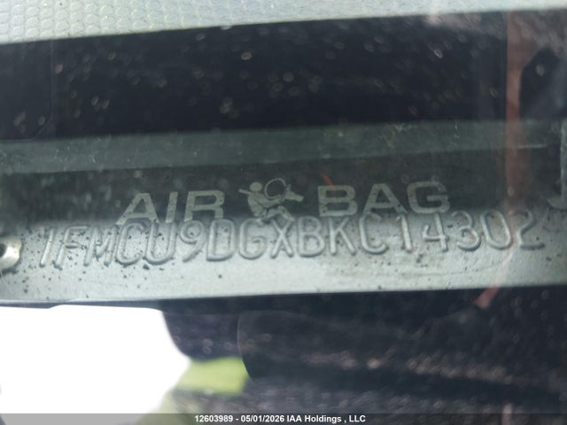 Продаж на аукціоні авто 2011 Ford Escape Xlt, vin: 1FMCU9DGXBKC14302, номер лоту: 12603989