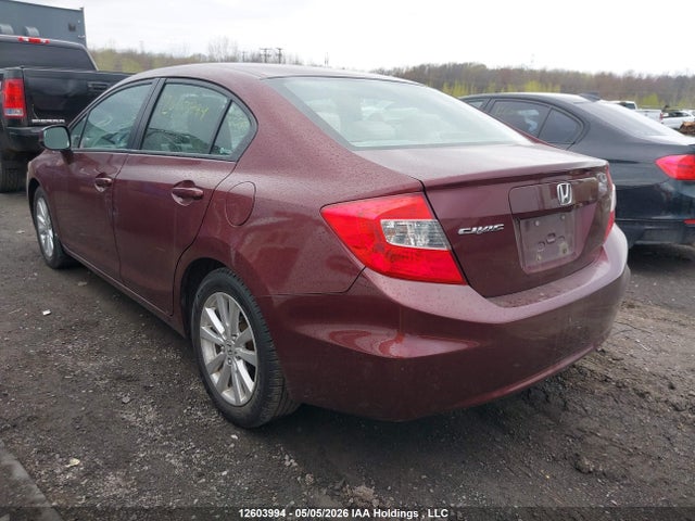 Продажа на аукционе авто 2012 Honda Civic Lx, vin: 2HGFB2F58CH019870, номер лота: 12603994