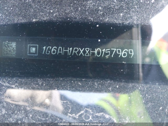 1G6AH1RX8H0157969 Cadillac ATS LUXURY