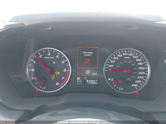 Продажа на аукционе авто 2024 Subaru Wrx Limited, vin: JF1VBAN64R9814542, номер лота: 12604040