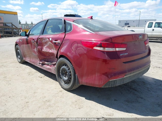 2017 Kia Optima Lx მანქანა იყიდება აუქციონზე, vin: 5XXGT4L31HG162040, აუქციონის ნომერი: 12604045