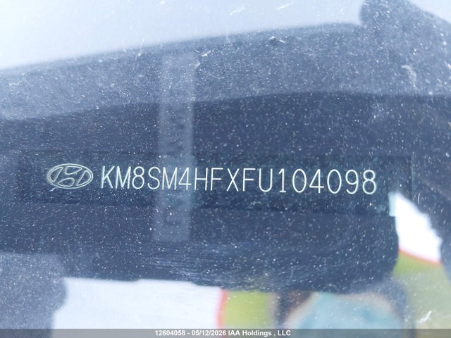 KM8SM4HFXFU104098 Hyundai Santa Fe Gls