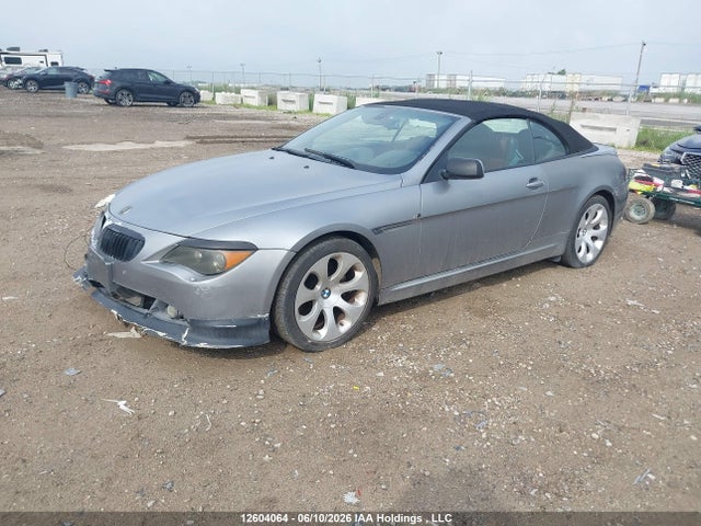 2004 Bmw 645ci მანქანა იყიდება აუქციონზე, vin: WBAEK73404B260381, აუქციონის ნომერი: 12604064