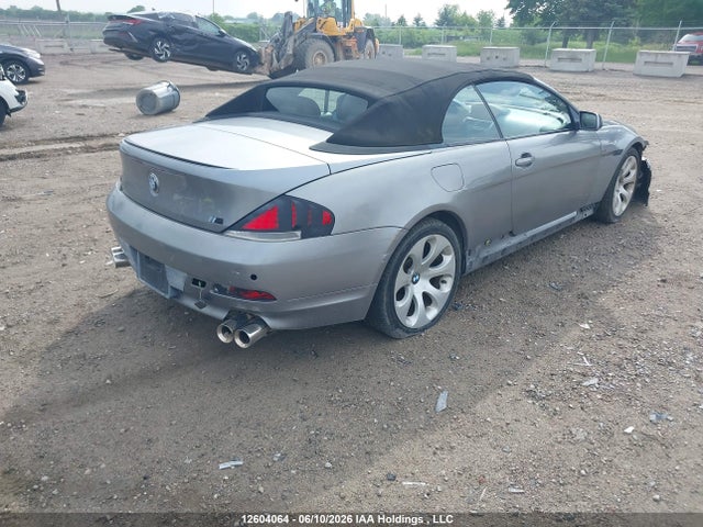2004 Bmw 645ci მანქანა იყიდება აუქციონზე, vin: WBAEK73404B260381, აუქციონის ნომერი: 12604064