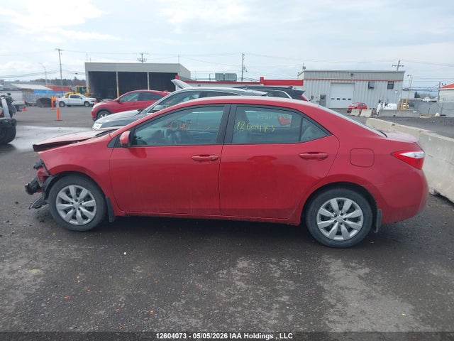2015 Toyota Corolla Le მანქანა იყიდება აუქციონზე, vin: 2T1BURHE1FC461580, აუქციონის ნომერი: 12604073