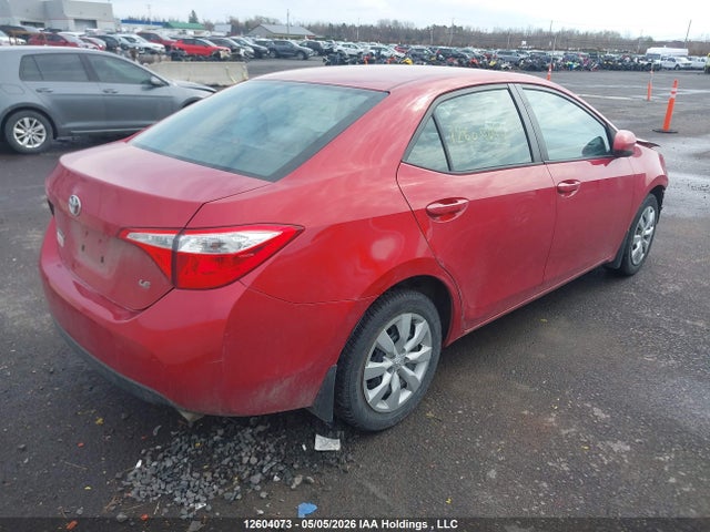 2015 Toyota Corolla Le მანქანა იყიდება აუქციონზე, vin: 2T1BURHE1FC461580, აუქციონის ნომერი: 12604073