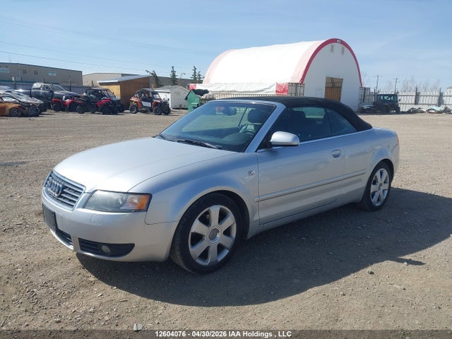 Продажа на аукционе авто 2004 Audi A4 1.8 Cabriolet, vin: WAUAC48H64K015221, номер лота: 12604076