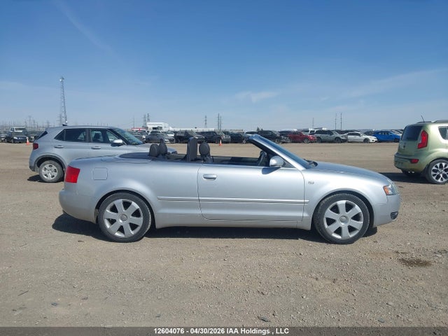 Продажа на аукционе авто 2004 Audi A4 1.8 Cabriolet, vin: WAUAC48H64K015221, номер лота: 12604076