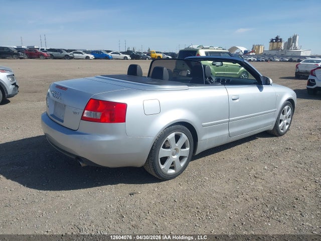 Продажа на аукционе авто 2004 Audi A4 1.8 Cabriolet, vin: WAUAC48H64K015221, номер лота: 12604076
