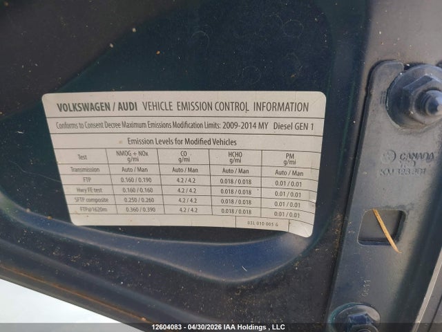 Продажа на аукционе авто 2011 Volkswagen Jetta Tdi, vin: 3VWPL8AJ4BM689128, номер лота: 12604083
