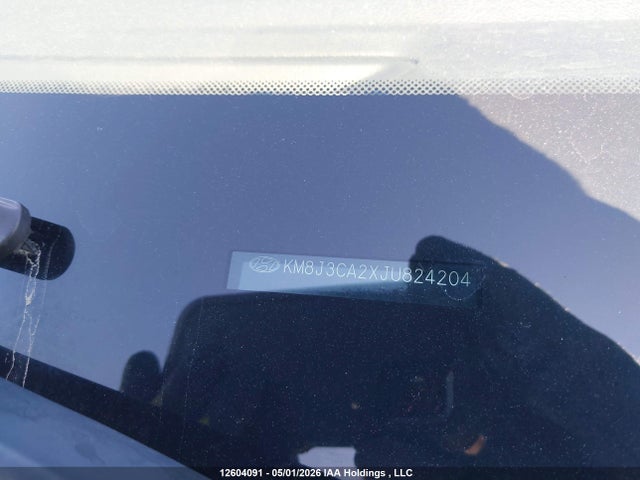 12604091 :رقم المزاد ، KM8J3CA2XJU824204 vin ، 2018 Hyundai Tucson Se 1.6t مزاد بيع