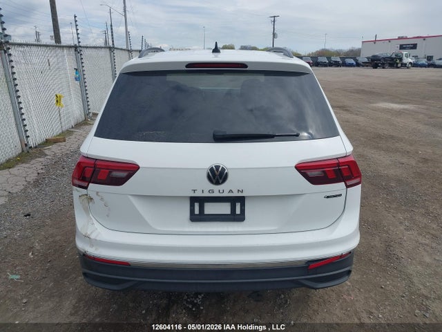 2023 Volkswagen Tiguan Comfortline მანქანა იყიდება აუქციონზე, vin: 3VVMB7AX6PM077187, აუქციონის ნომერი: 12604116