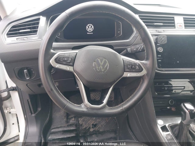 2023 Volkswagen Tiguan Comfortline მანქანა იყიდება აუქციონზე, vin: 3VVMB7AX6PM077187, აუქციონის ნომერი: 12604116