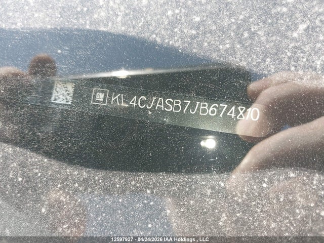 Продажа на аукционе авто 2018 Buick Encore Preferred, vin: KL4CJASB7JB674810, номер лота: 12597927