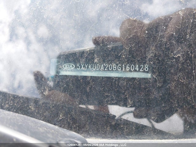 2011 Kia Sorento Ex მანქანა იყიდება აუქციონზე, vin: 5XYKUDA20BG160428, აუქციონის ნომერი: 12604125