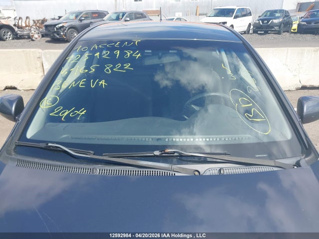 Продаж на аукціоні авто 2010 Hyundai Accent, vin: KMHCN3BC2AU165822, номер лоту: 12592984