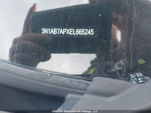 Продаж на аукціоні авто 2014 Nissan Sentra S/sv/sr/sl, vin: 3N1AB7APXEL665245, номер лоту: 12604136