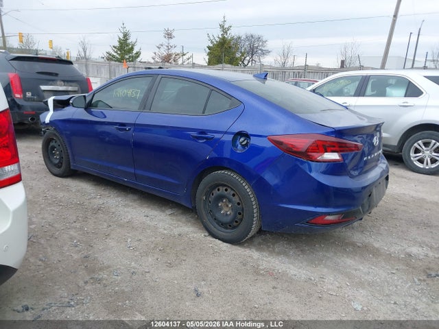Aukcja sprzedaży 2019 Hyundai Elantra Sel/value/limited, vin: KMHD84LF0KU874762, numer aukcji: 12604137