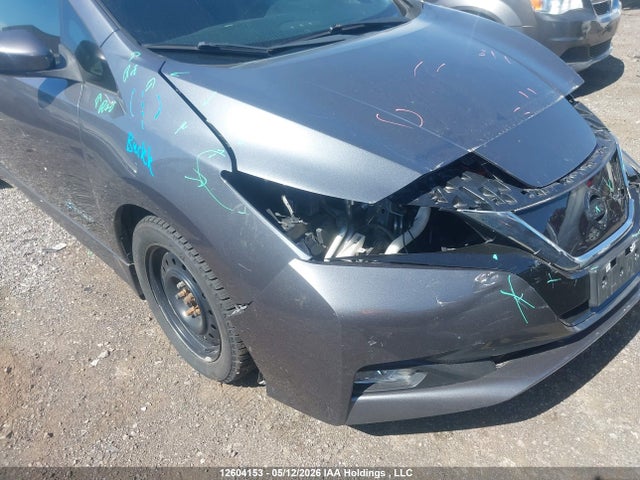 2018 Nissan Leaf S/sv/sl მანქანა იყიდება აუქციონზე, vin: 1N4AZ1CPXJC311322, აუქციონის ნომერი: 12604153