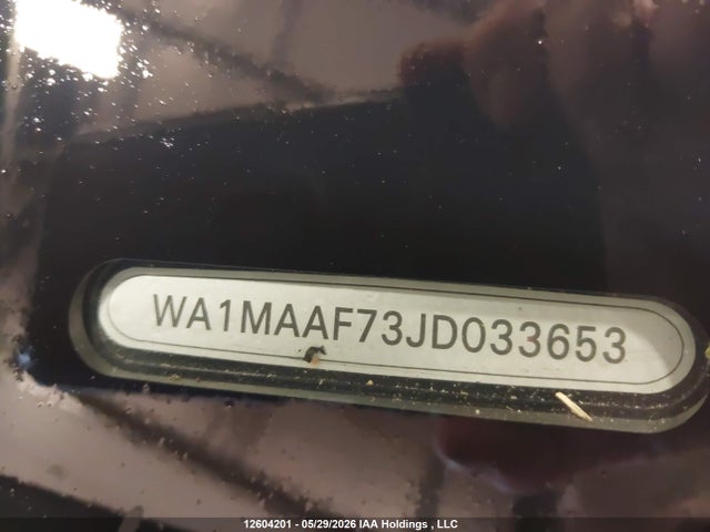 12604201 :رقم المزاد ، WA1MAAF73JD033653 vin ، 2018 Audi Q7 Progressiv S-line مزاد بيع