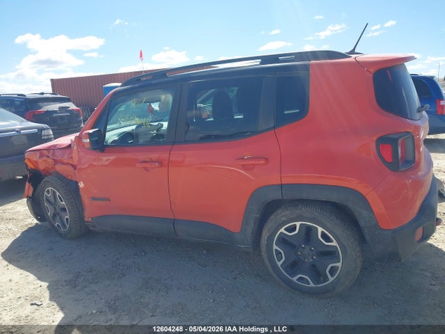 Aukcja sprzedaży 2016 Jeep Renegade Trailhawk, vin: ZACCJBCTXGPC92854, numer aukcji: 12604248