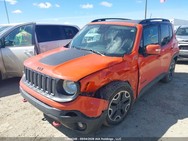 Aukcja sprzedaży 2016 Jeep Renegade Trailhawk, vin: ZACCJBCTXGPC92854, numer aukcji: 12604248
