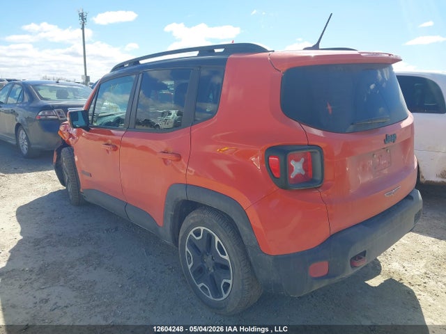 Aukcja sprzedaży 2016 Jeep Renegade Trailhawk, vin: ZACCJBCTXGPC92854, numer aukcji: 12604248